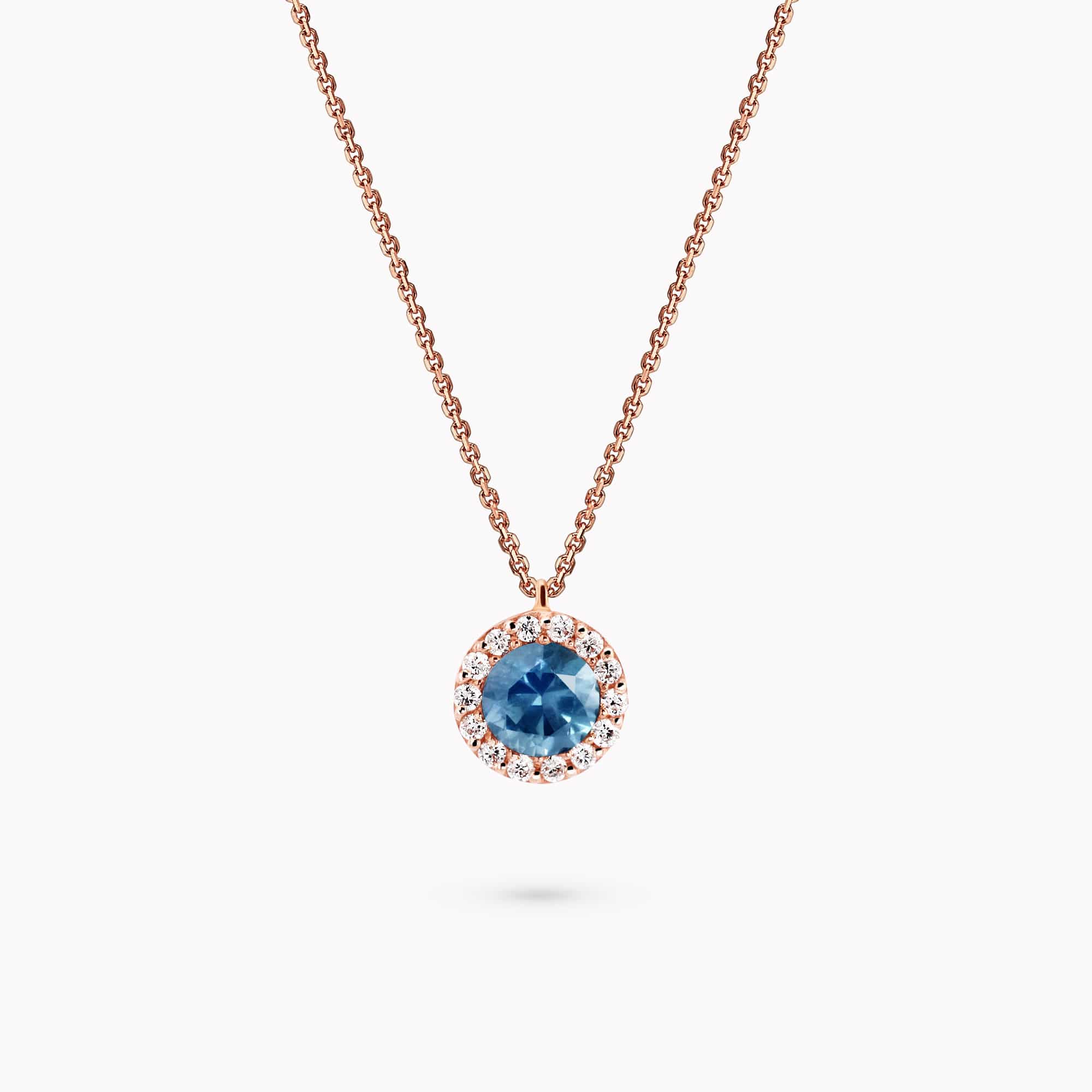 Diamond and Gem Stone Pendant