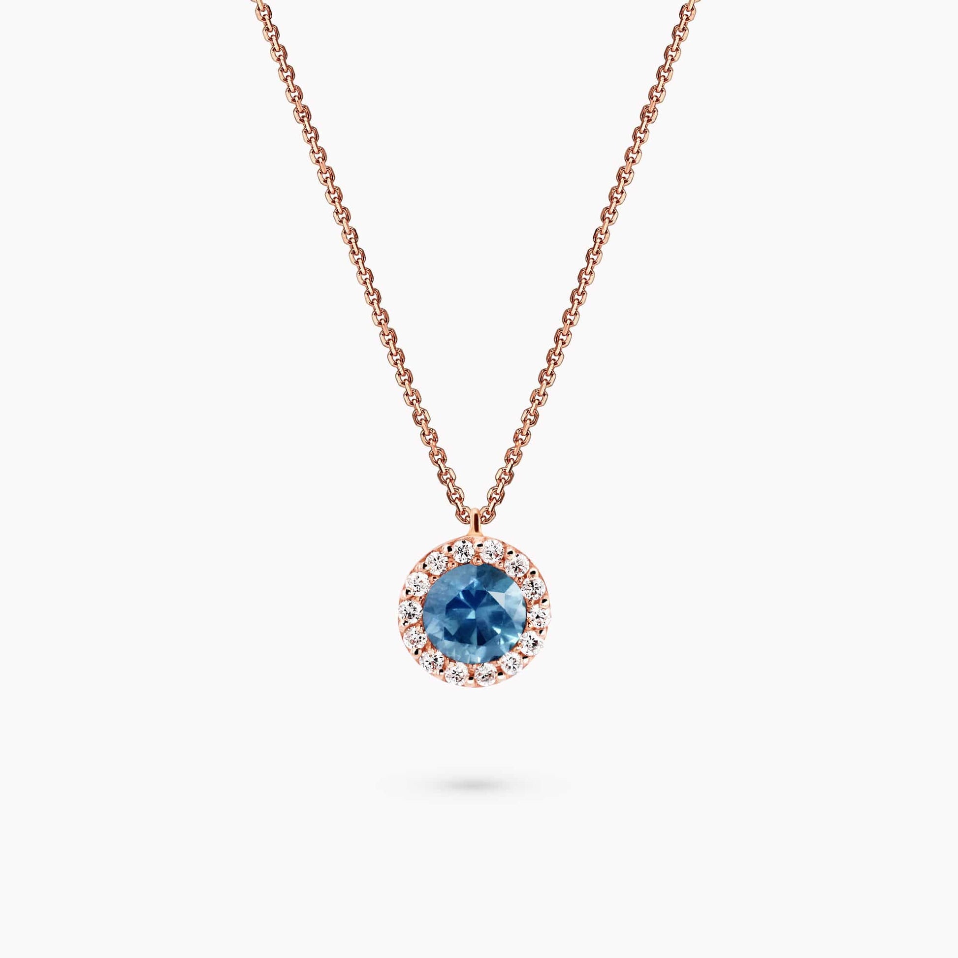 Diamond and Gem Stone Pendant