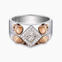 Diamond Skull Ring for Men