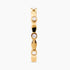 0.14Ct. Diamonds mounted in a 14K Yellow Gold Ring