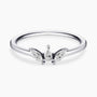 0.22Ct. Diamonds in 14K White Gold Ring