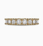 1.89Ct. Diamonds in a stunning half Eternity 14K Yellow Gold Ring