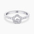 0.33Ct. Diamonds in 14K White Gold Ring
