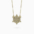 Diamond Star of David Pendant