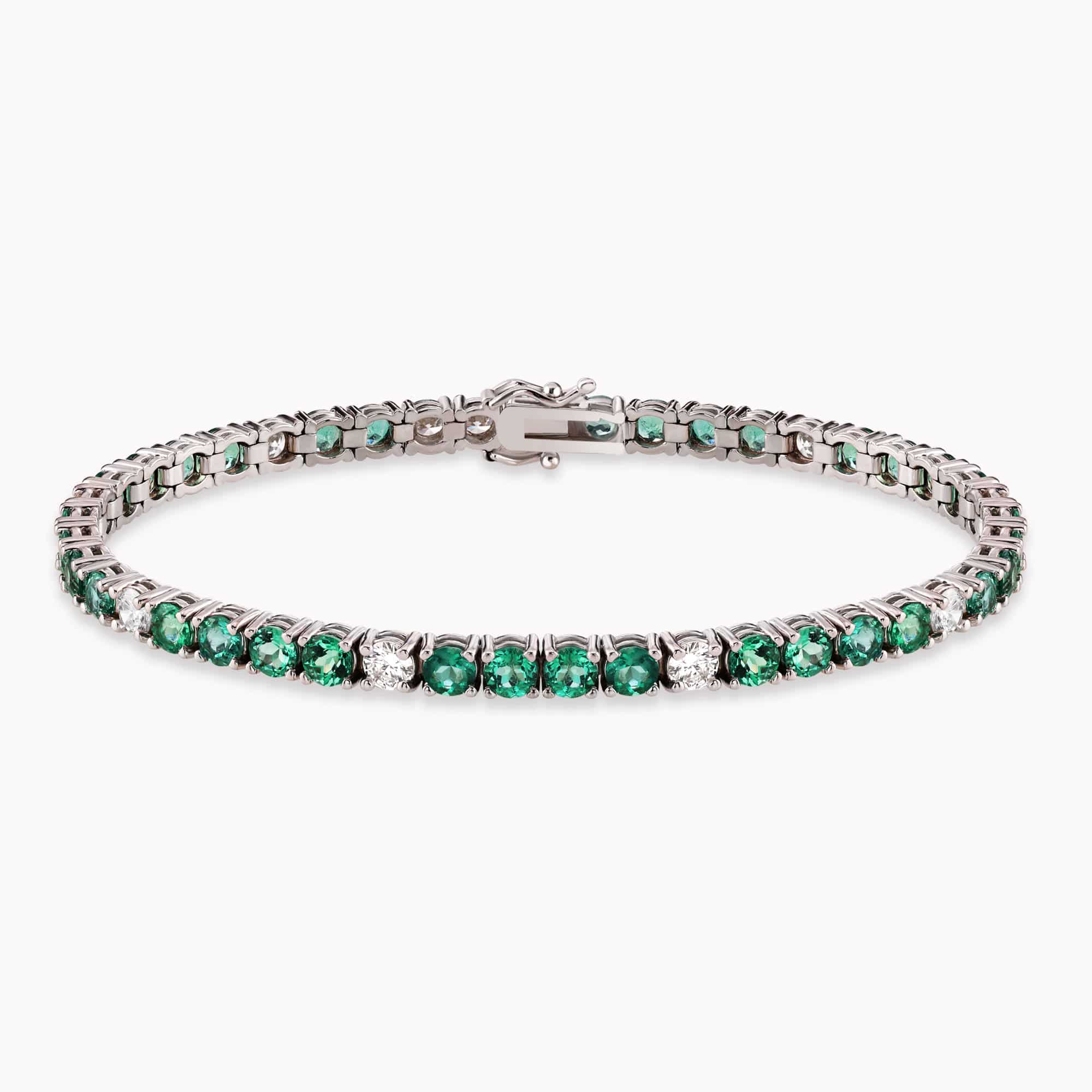 Diamond and Gem Stone Bracelet Wonder