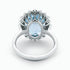 Diamond and Gem Stone Ring