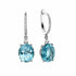 Diamond and Gem Stone Earrings