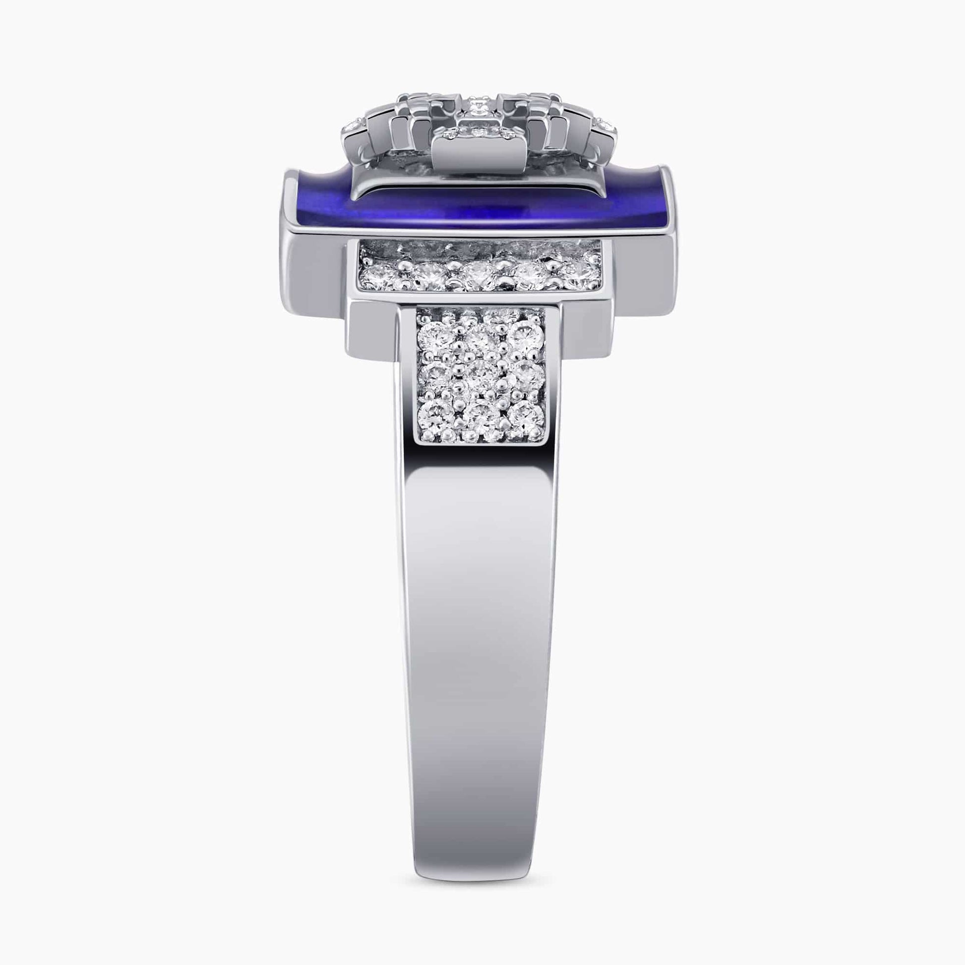 Diamond Jerusalem Cross Ring
