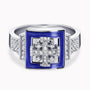 Diamond Jerusalem Cross Ring