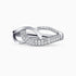 0.18Ct. Diamonds set in a 14K White Gold Ring