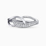 0.18Ct. Diamonds set in a 14K White Gold Ring