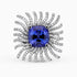 Diamond and Gem Stone Ring