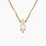 0.73Ct. Marquise Cut Diamond mounted in 14K Yellow Gold