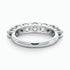 1.74Ct. Diamonds in a stunning half Eternity 14K White Gold Ring