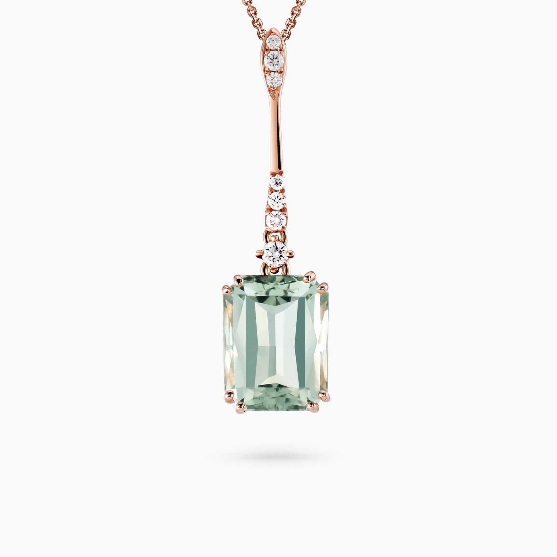 Diamond and Gem Stones Pendant