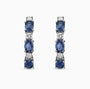 Diamond and Gem Stone Earrings