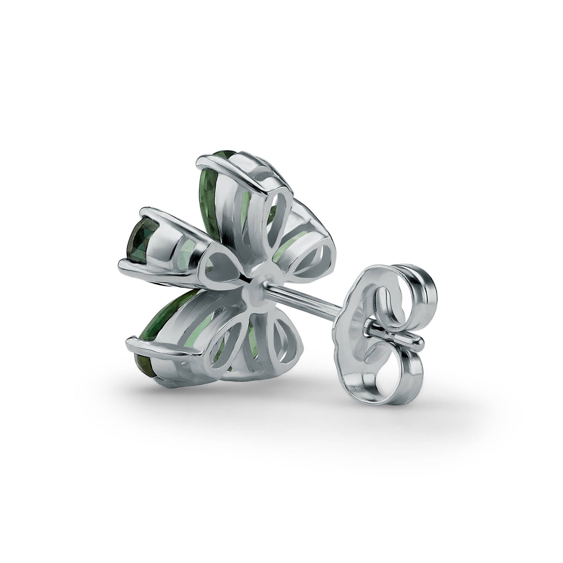Diamond and Gem Stone Earrings