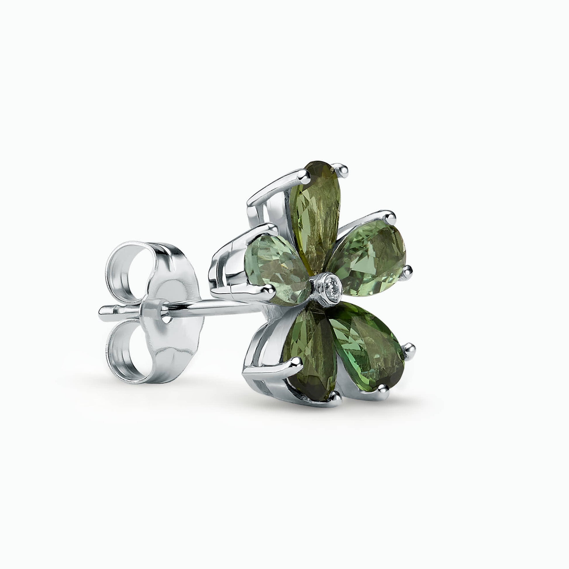 Diamond and Gem Stone Earrings