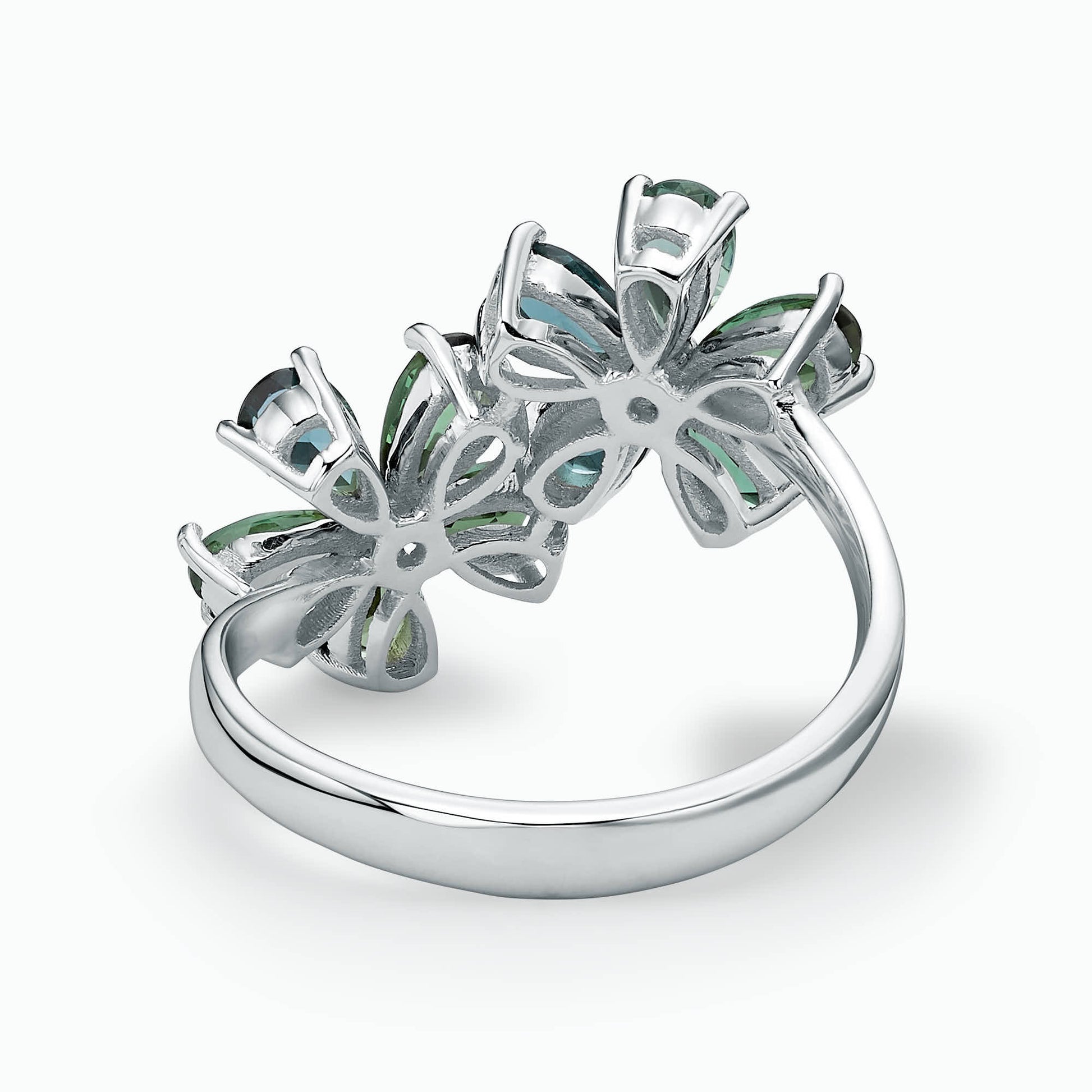 Diamond and Gem Stone Ring