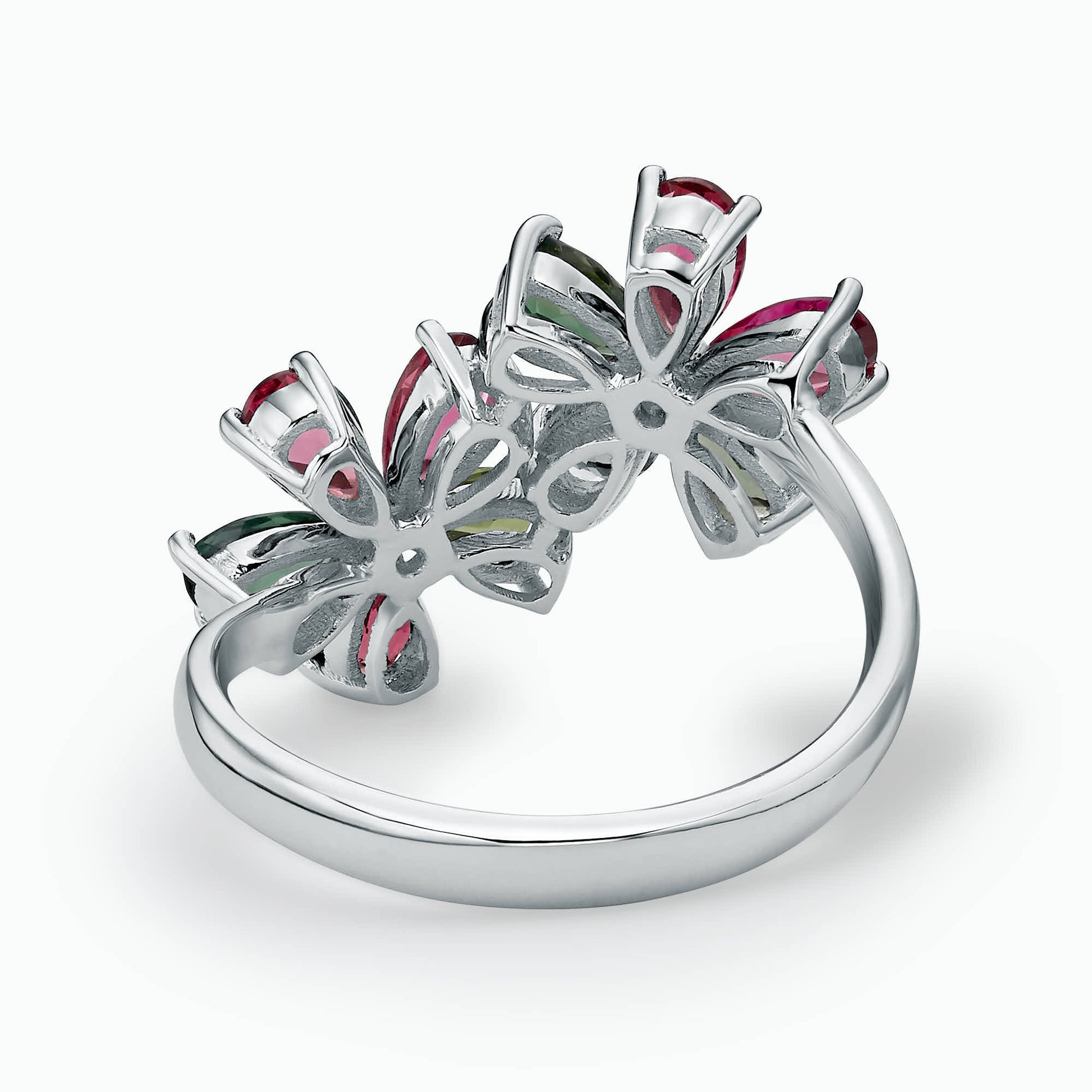 Diamond and Gem Stone Ring