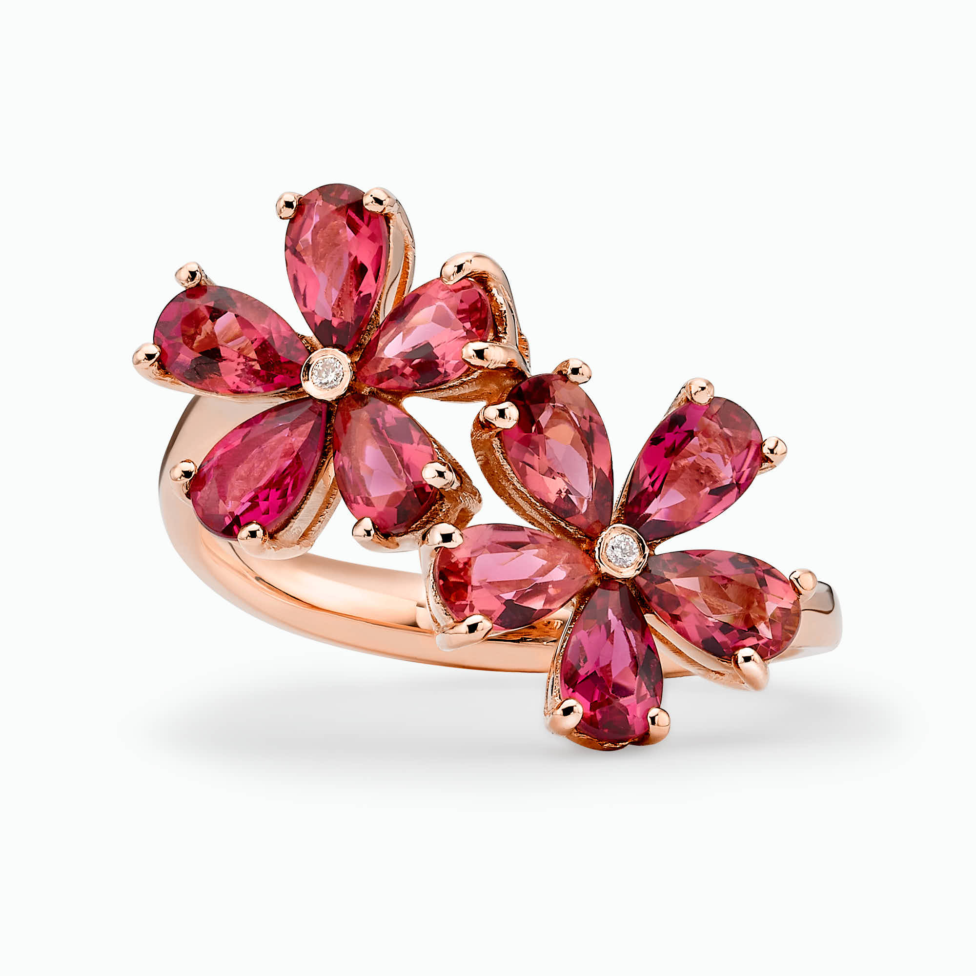 Diamond and Gem Stone Ring
