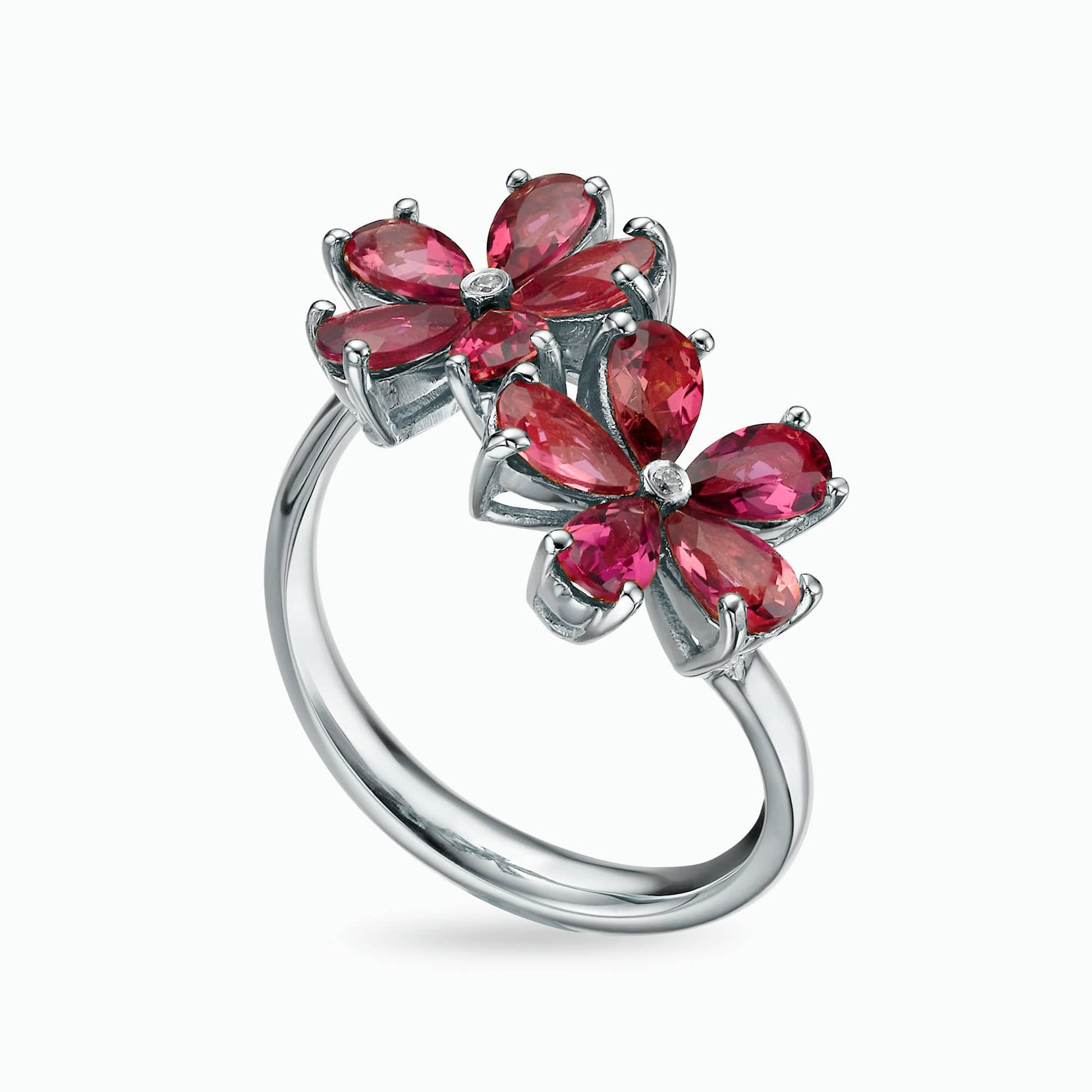 Diamond and Gem Stone Ring