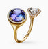 Diamond and Gem Stone Ring
