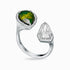 Diamond and Gem Stone Ring