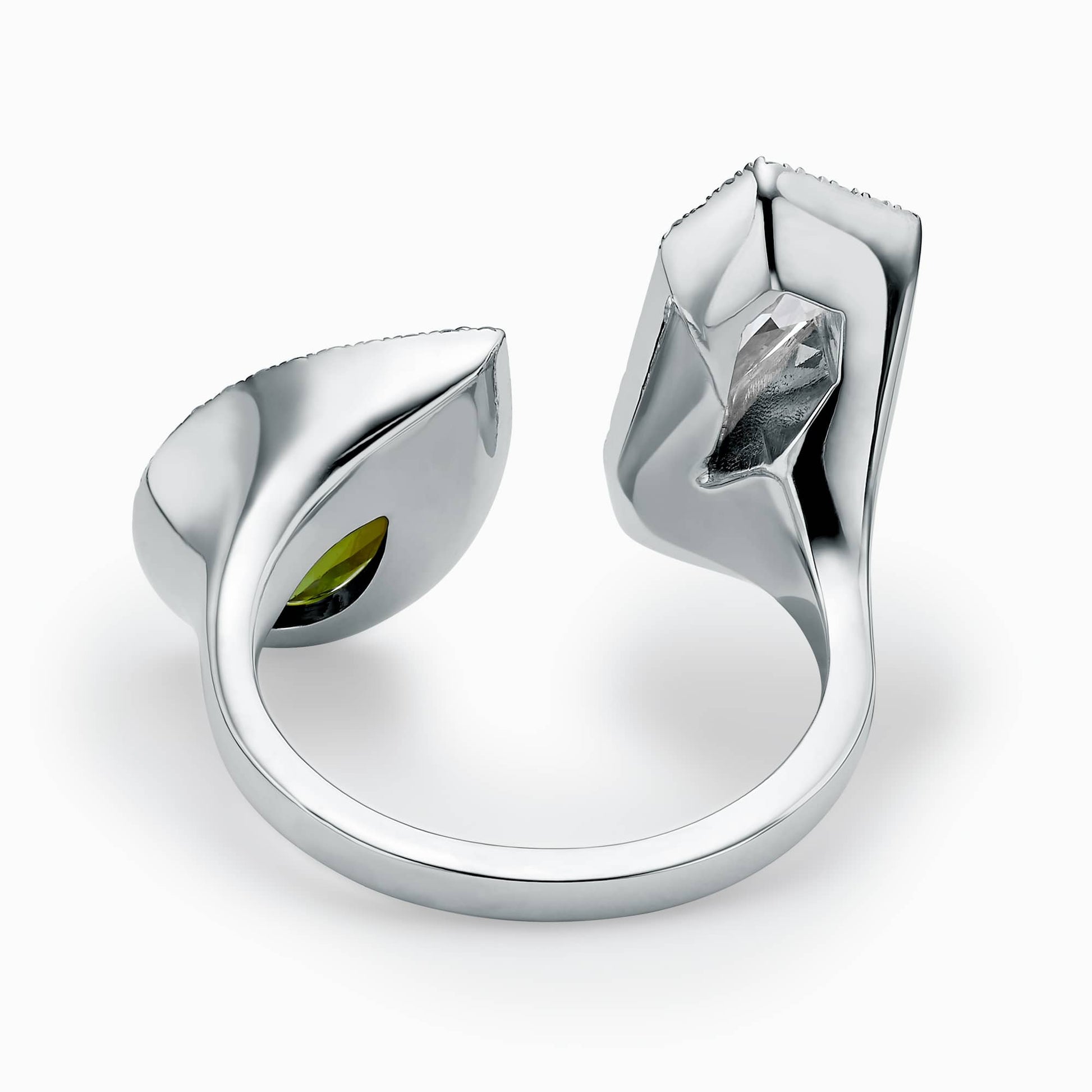 Diamond and Gem Stone Ring