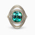 Diamond and Gem Stone Ring