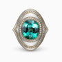 Diamond and Gem Stone Ring