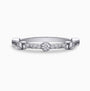 0.35Ct. Diamond setting in a 14K White Gold Ring