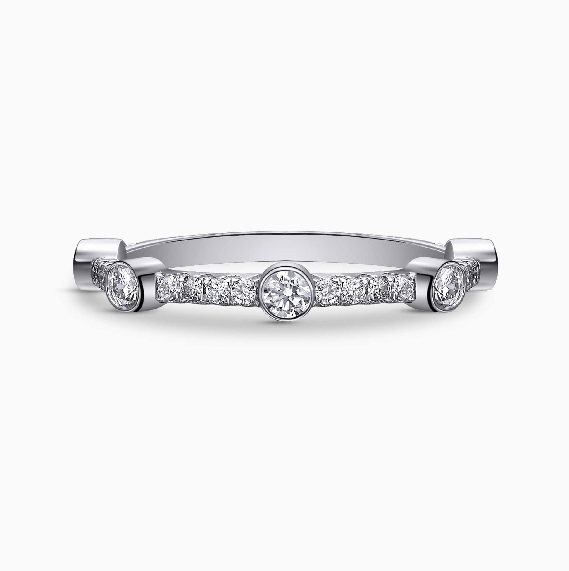 0.35Ct. Diamond setting in a 14K White Gold Ring