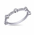 0.35Ct. Diamond setting in a 14K White Gold Ring