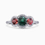 Diamond and Gem Stone Ring