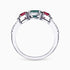 Diamond and Gem Stone Ring