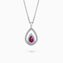 Diamond and Gem Stone Pendant