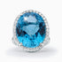 Diamond and Gem Stone Ring