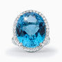 Diamond and Gem Stone Ring