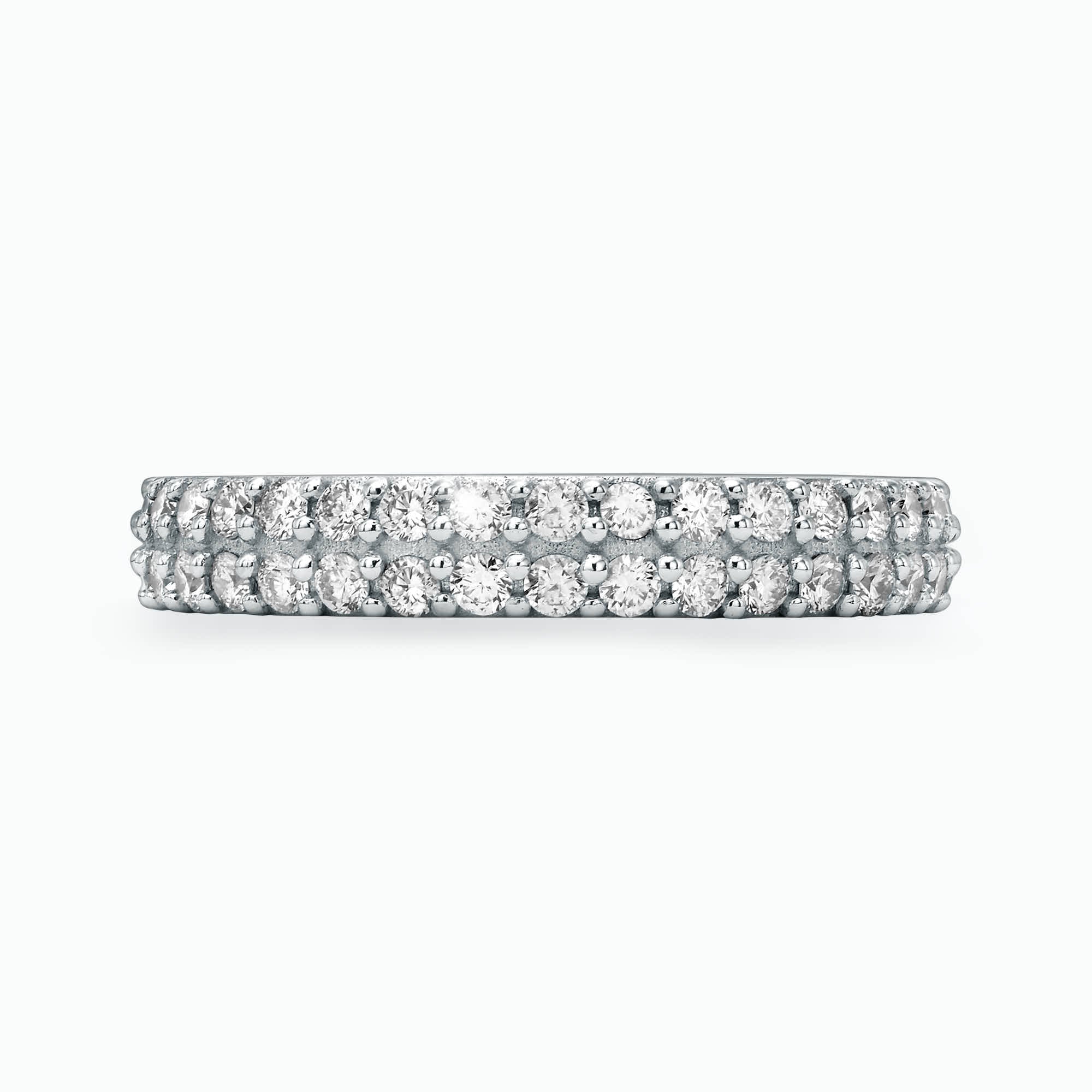 0.45Ct. Diamonds in a 14K White Gold Ring