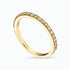 0.23Ct. Diamonds in a 14K Yellow Gold Ring