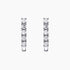 0.46Ct. Diamond Earrings mounted in 14K White Gold