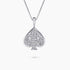 Diamond Spade Pendant