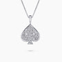 Diamond Spade Pendant