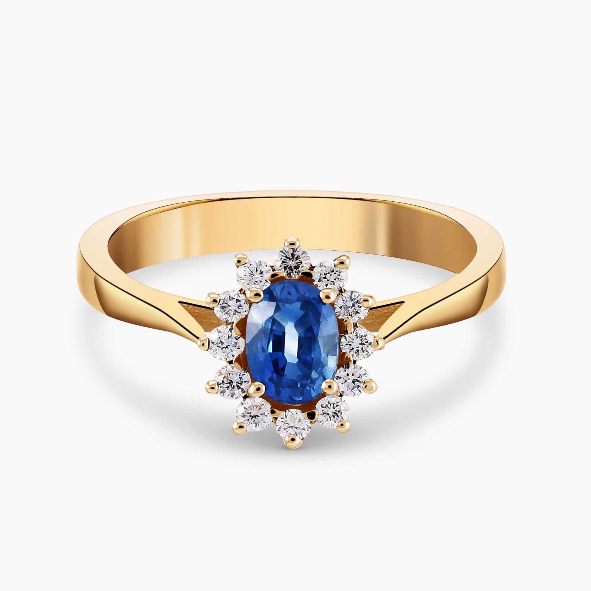 Diamond and Gem Stone Ring
