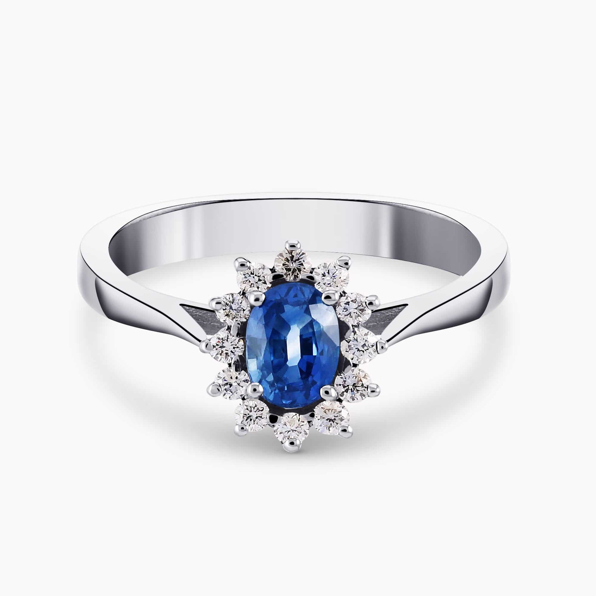 Diamond and Gem Stone Ring