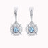 Diamond and Gem Stone Earrings