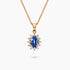 Diamond and Gem Stone Pendant