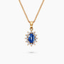 Diamond and Gem Stone Pendant