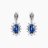 Diamond and Gem Stone Earrings